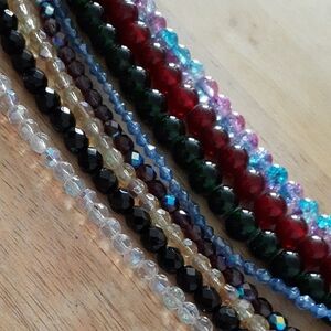 8 Strand Glass Bead Bundle LL106